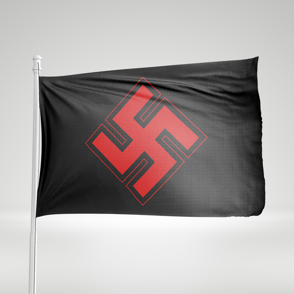 Red Swastika • Flag