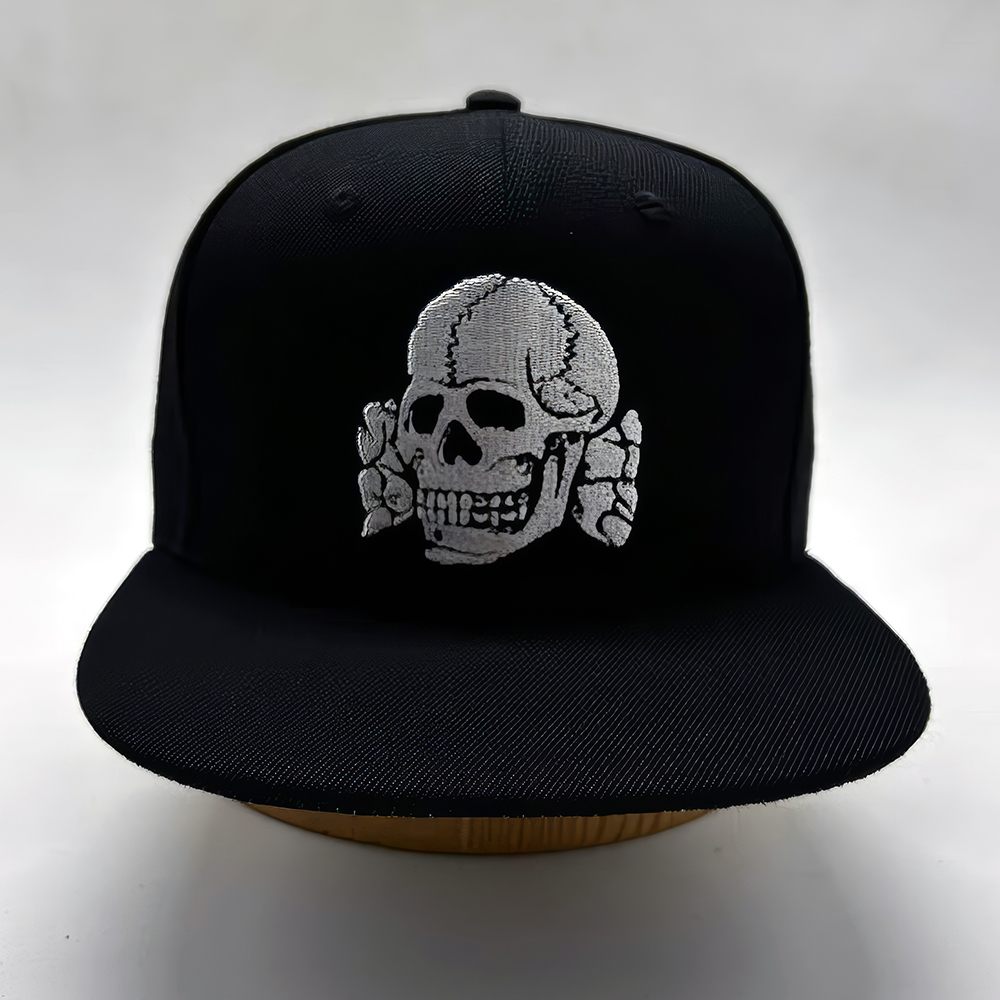 Totenkopf • Stitched • Black Hat