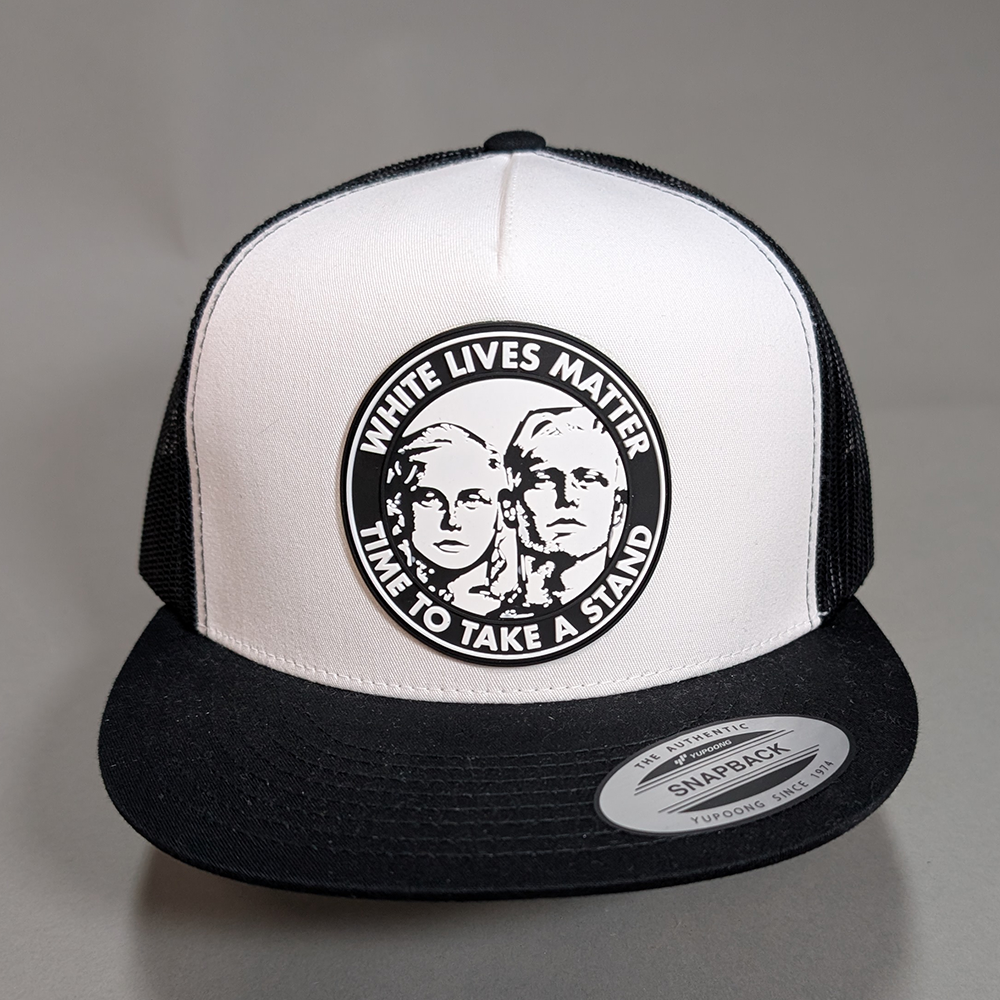 WLM • PVC Patch • White/Black Snapback