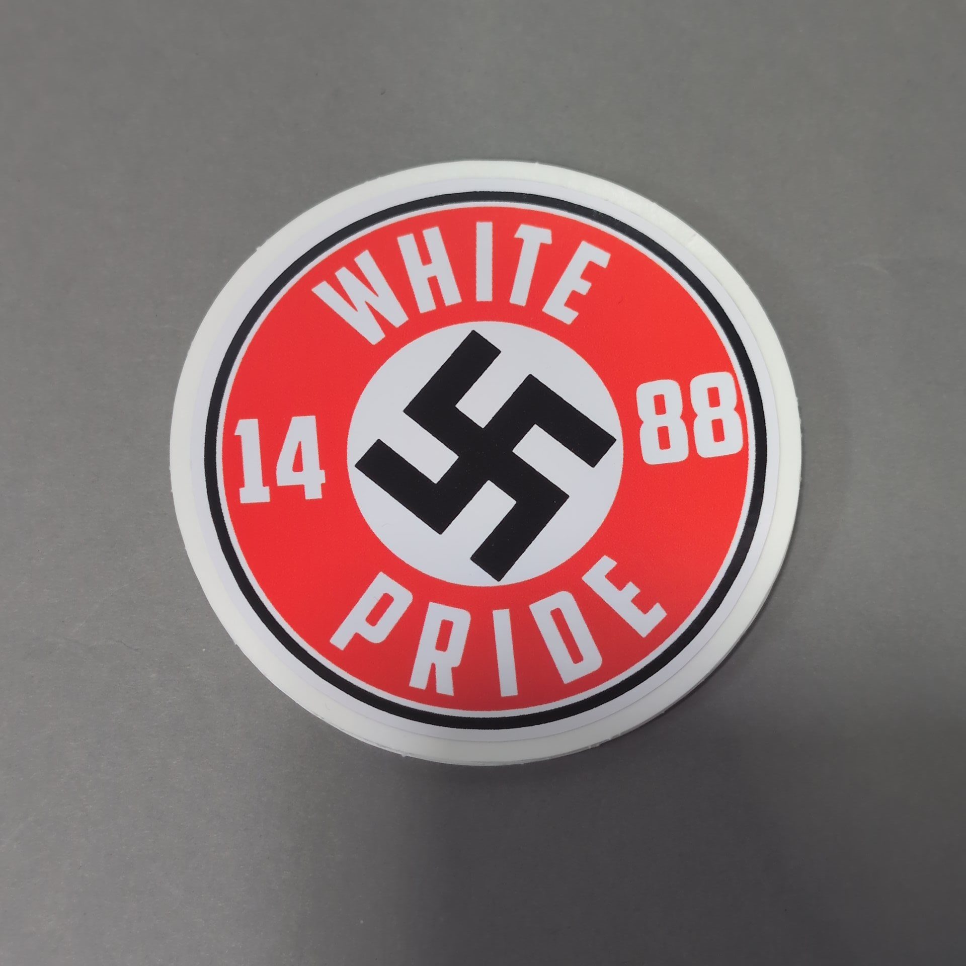 1488 White Pride Swastika • Sticker