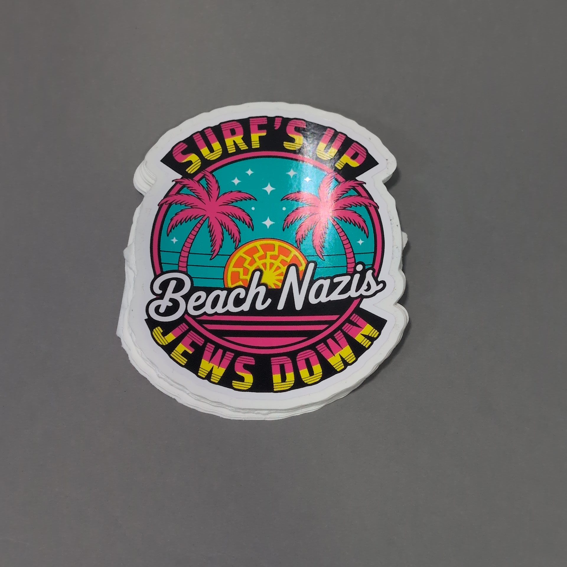 Beach Nazis • Sticker