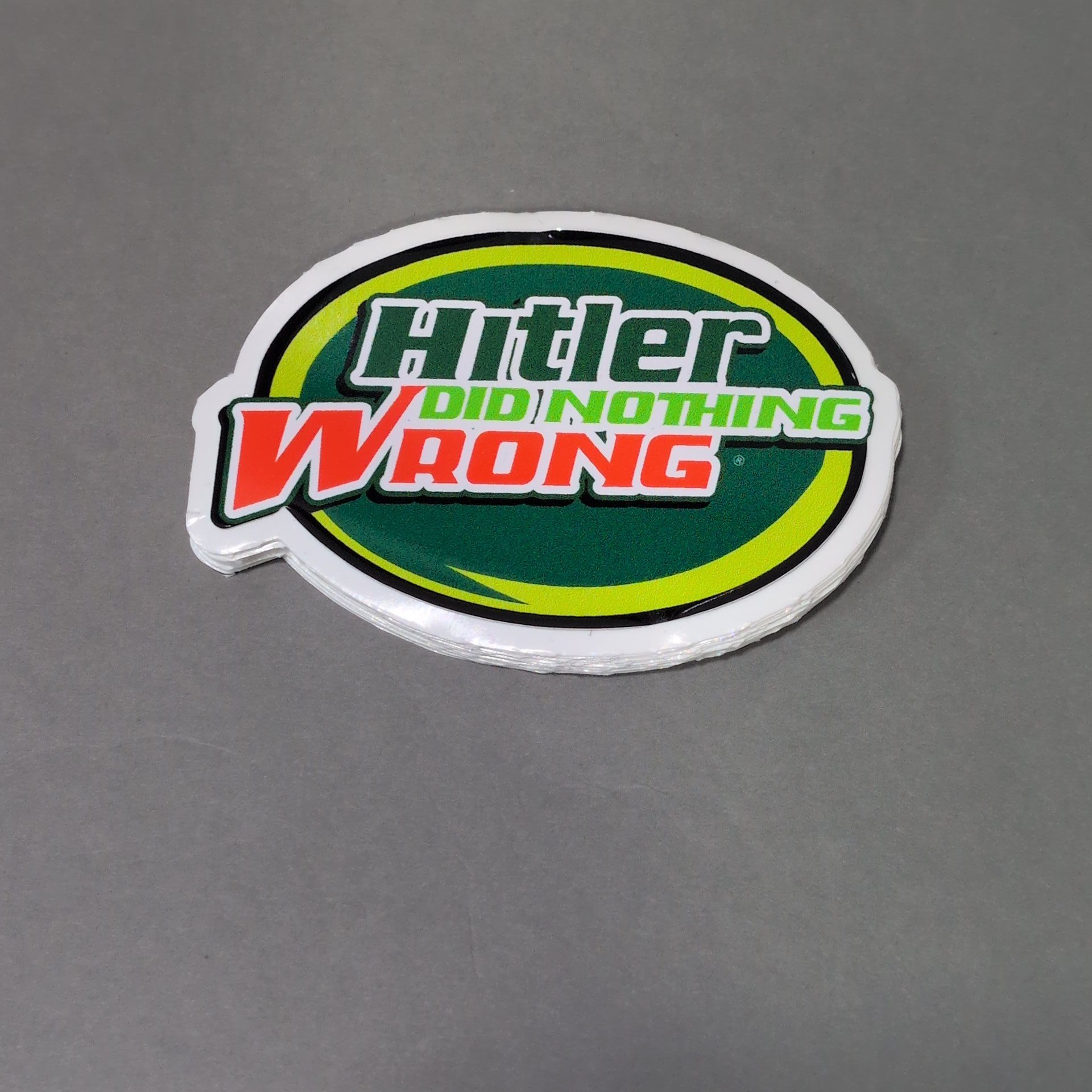 Hitler Did Nothing Wrong • Sticker