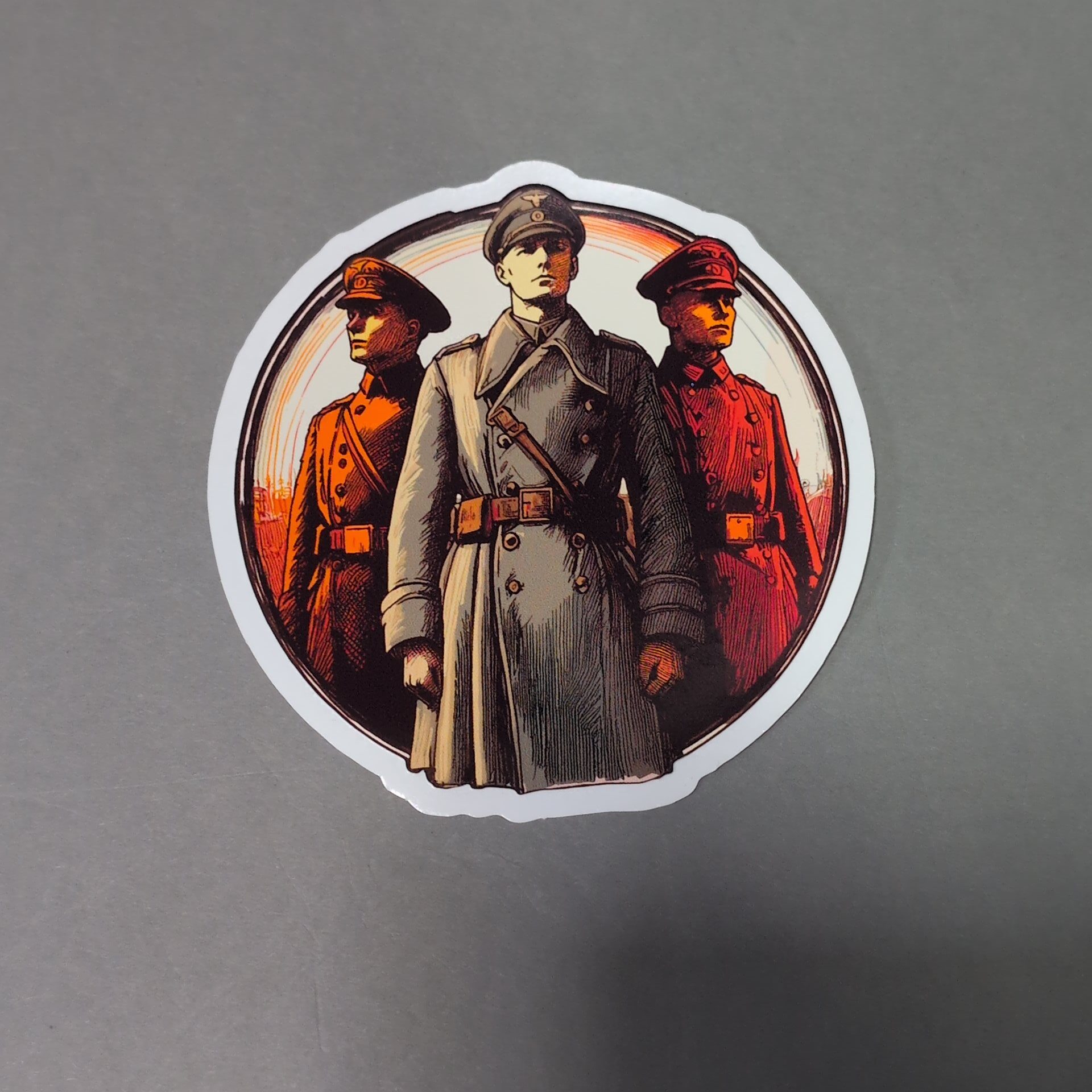 Waffen SS Trench Coats  • Sticker