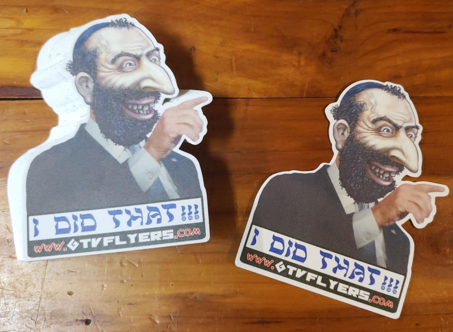 "I Did That" Merchant Stickers - 100 Pack