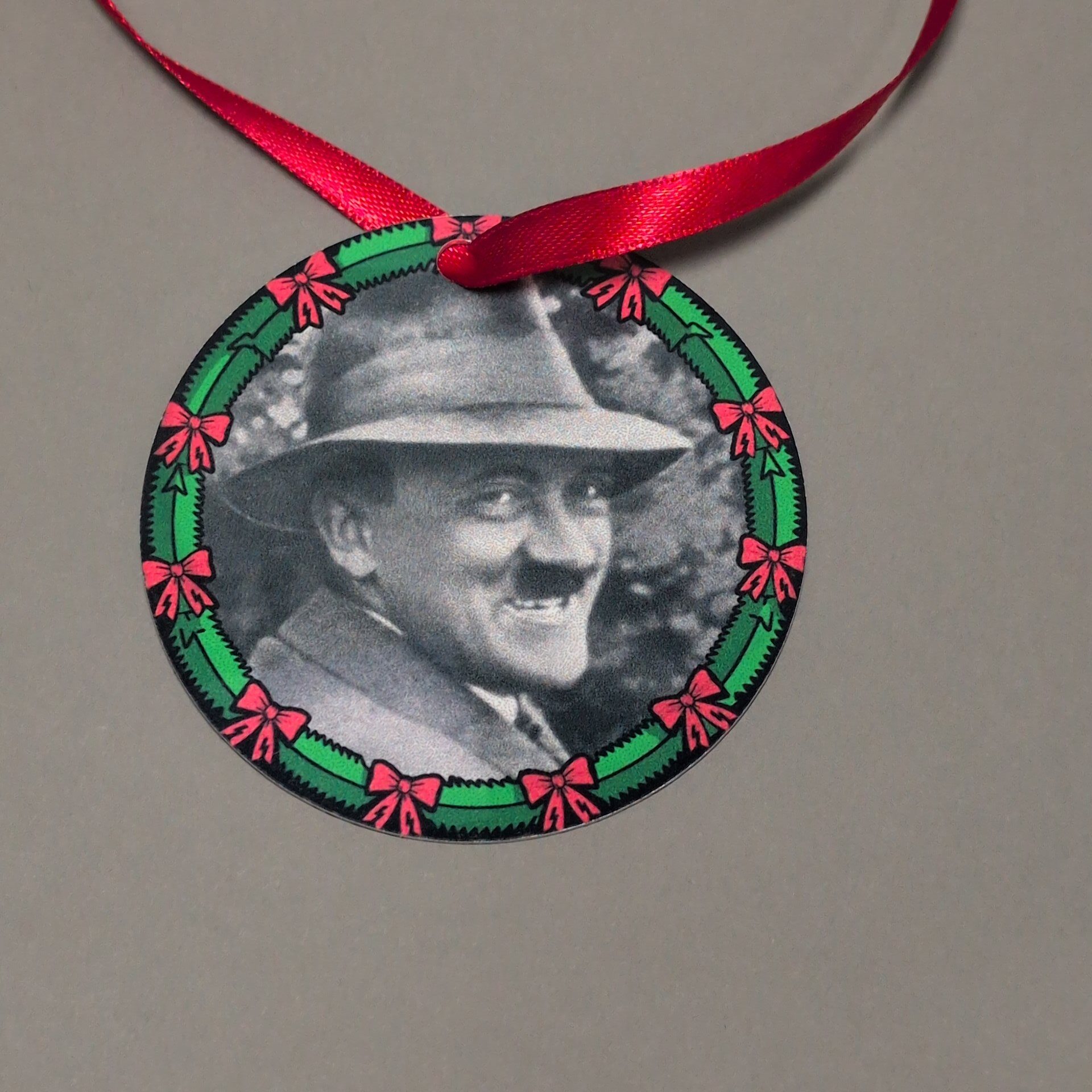 Young Hitler Smile • Ornament