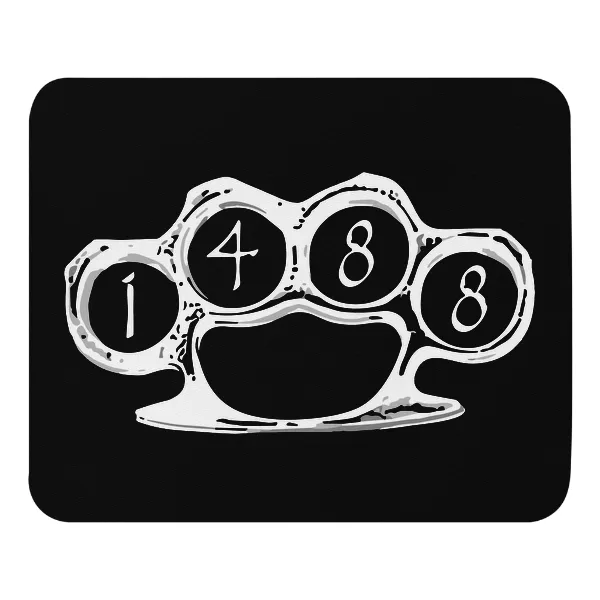 1488 Brass Knuckles - Mouse Pad