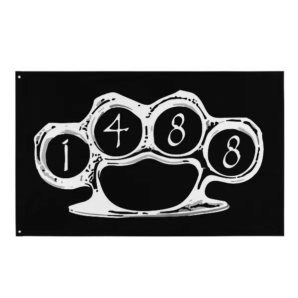 1488 Brass Knuckles - Flag • Small