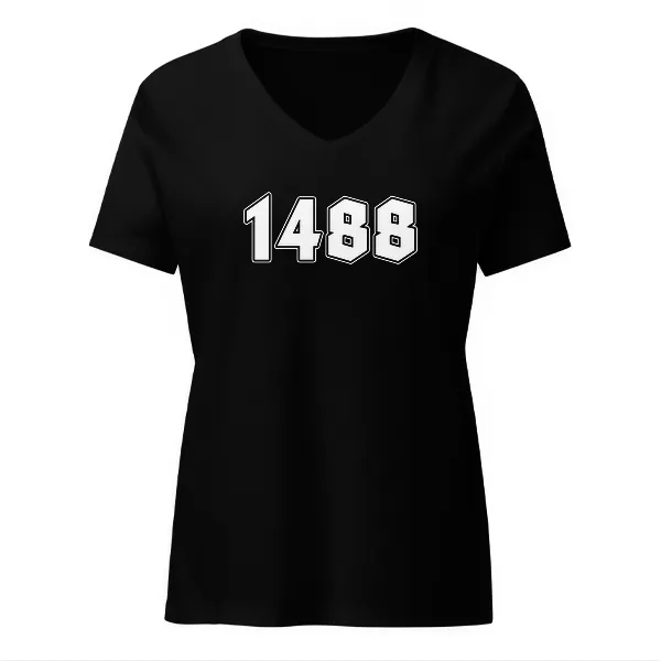 1488 German - Ladies • T-shirt • V-neck • Basic