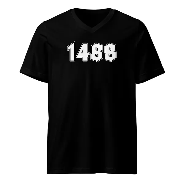 1488 German - Mens • T-shirt • V-neck • Premium