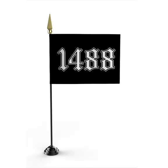 1488 Old English - Flag • Mini