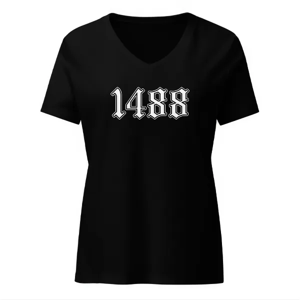 1488 Old English - Ladies • T-shirt • V-neck • Basic