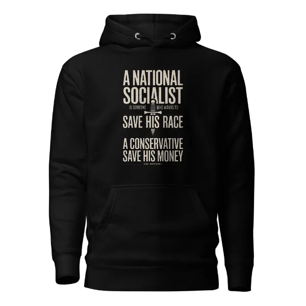 A National Socialist - Mens • Hoodie • Premium