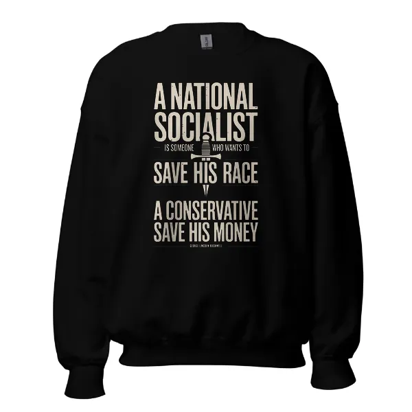 A National Socialist - Mens • Sweater • Basic