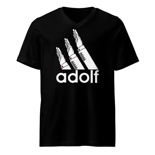 Adolf - Mens • T-shirt • V-neck • Basic