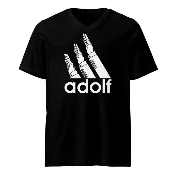 Adolf - Mens • T-shirt • V-neck • Premium