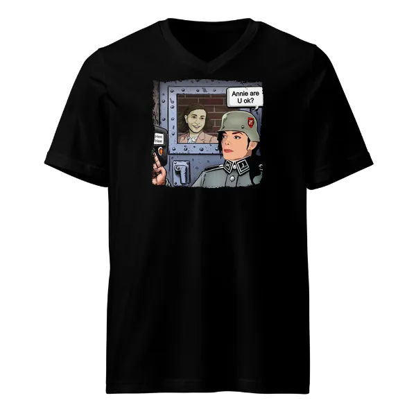 Annie Are You OKAY - Mens • T-shirt • V-neck • Basic