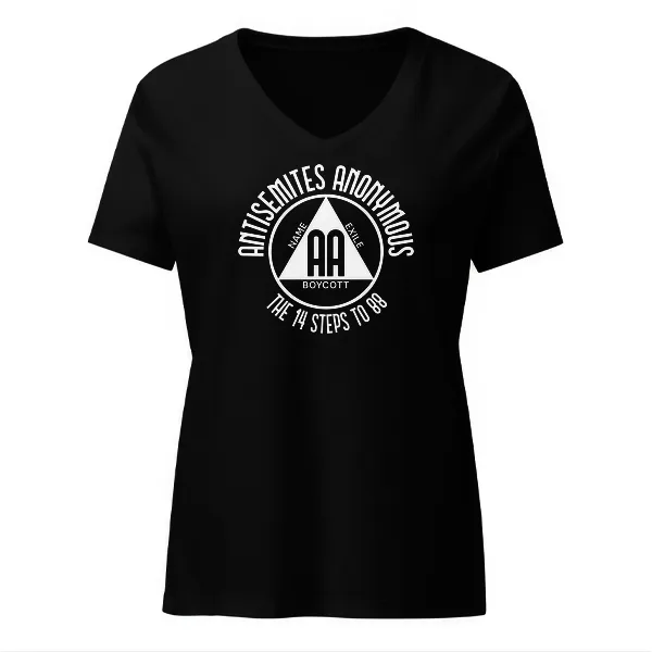 Anti Semites Anonymous - Ladies • T-shirt • V-neck • Premium