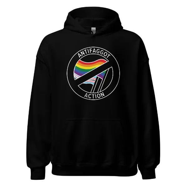 Antifaggot Action - Mens • Hoodie • Basic