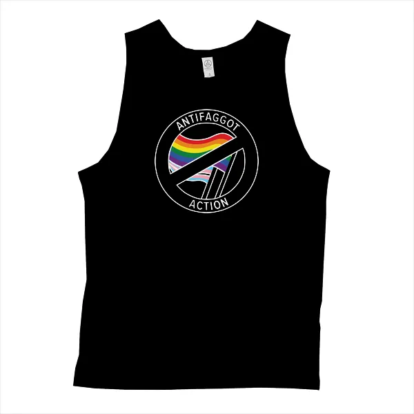 Antifaggot Action - Mens • Tank Top • Premium