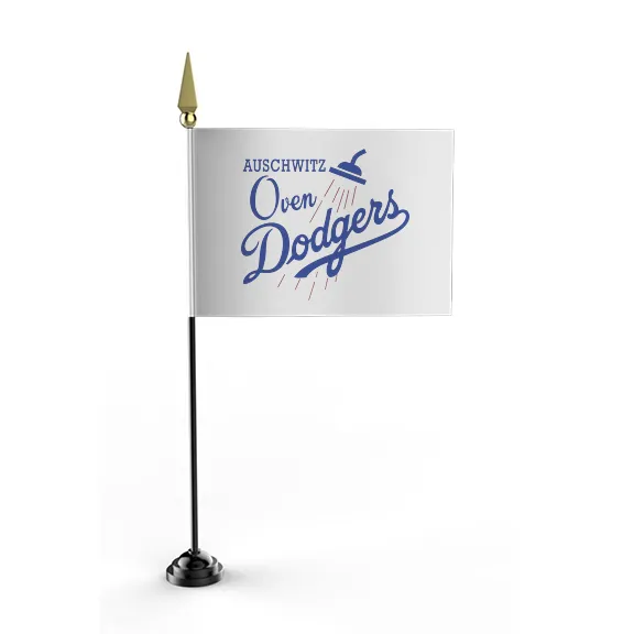 Auschwitz Oven Dodgers - Flag • Mini