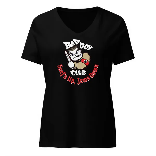 Bad Goy Club - Ladies • T-shirt • V-neck • Basic