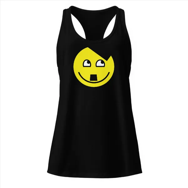 Be Happy - Ladies • Razorback Tank • Premium