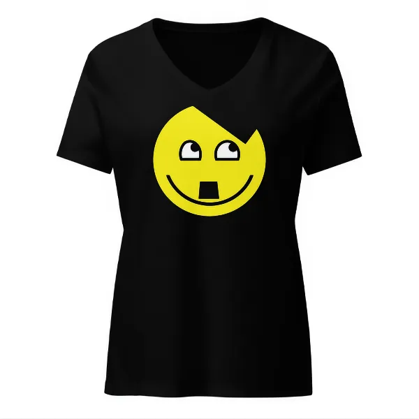 Be Happy - Ladies • T-shirt • V-neck • Premium