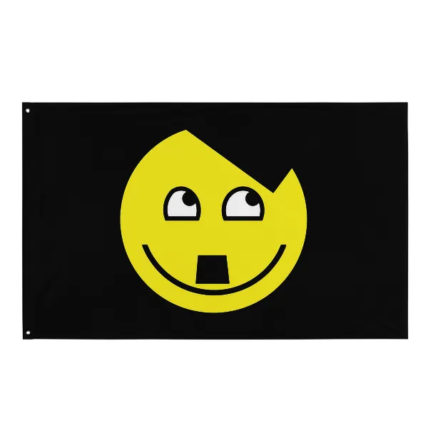 Be Happy - Flag • Small