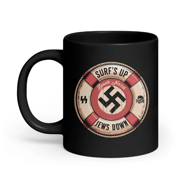 Beach Nazis Lifesaver Retro - Coffee Mug