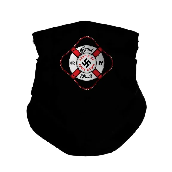 Beach Nazis Lifesaver Swastika - Gaiter Mask
