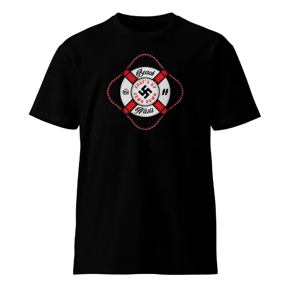 Beach Nazis Lifesaver Swastika - Mens • T-shirt • Crew • Supreme