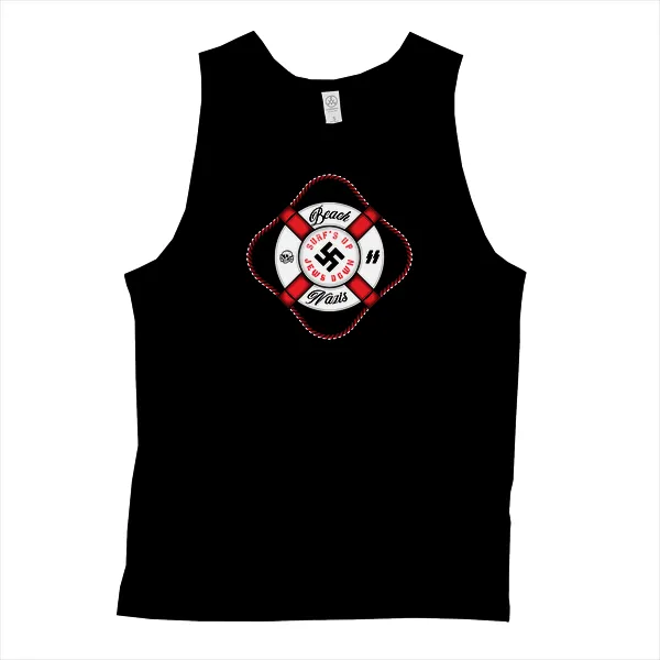 Beach Nazis Lifesaver Swastika - Mens • Tank Top • Premium