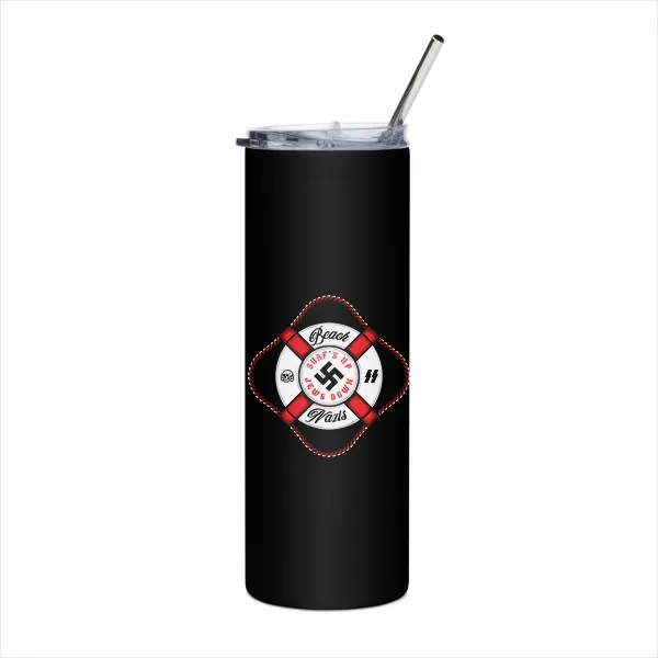 Beach Nazis Lifesaver Swastika - Tumbler