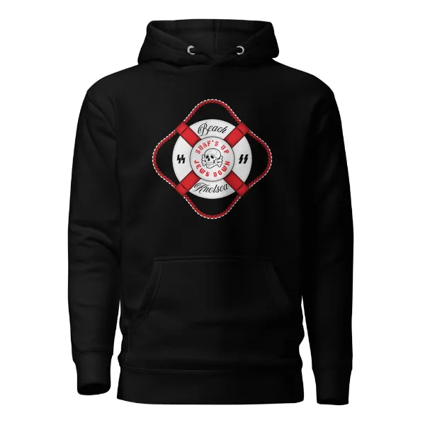 Beach Nazis Lifesaver Totenkopf - Mens • Hoodie • Premium
