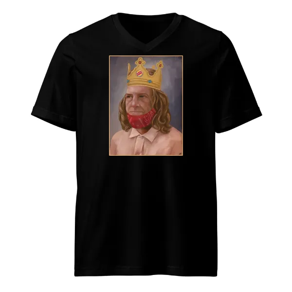 Burger King - Mens • T-shirt • V-neck • Premium