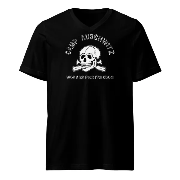 Camp Auschwitz Paddles - Mens • T-shirt • V-neck • Basic