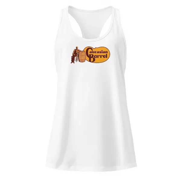 Caucasian Barrel - Ladies • Razorback Tank • Premium