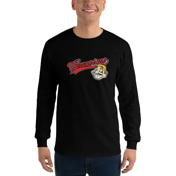 Caucasians - Mens • T-shirt • Long Sleeve • Basic