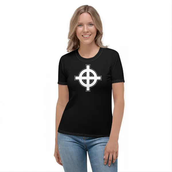 Celtic Cross - Ladies • T-shirt • Crew • Basic