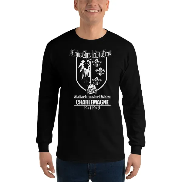 Charlemagne Waffen-Grenadier-Division - Mens • T-shirt • Long Sleeve • Basic