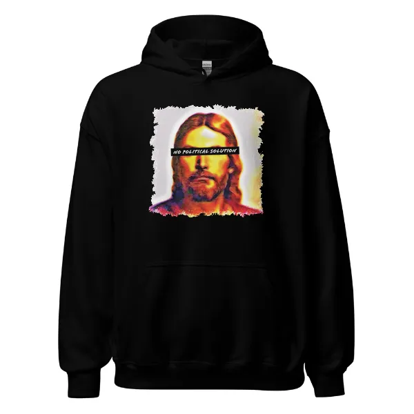 Christ Sees No Political Solution - Mens • Hoodie • Basic