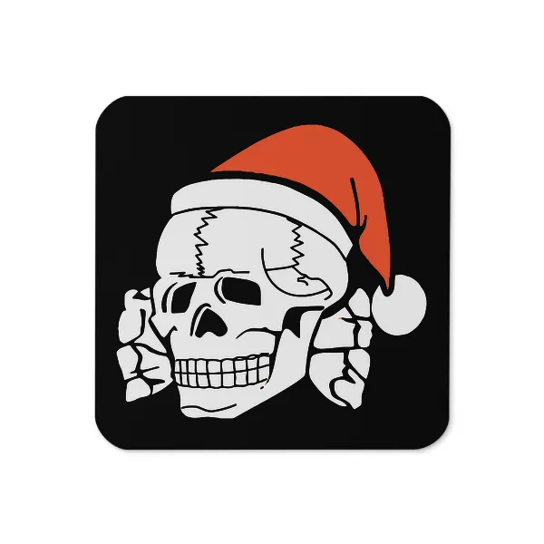 Christmas Totenkopf - Coaster