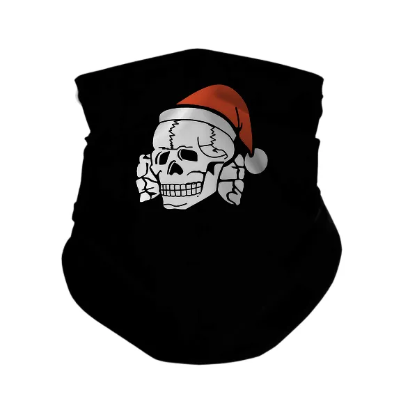 Christmas Totenkopf - Gaiter Mask