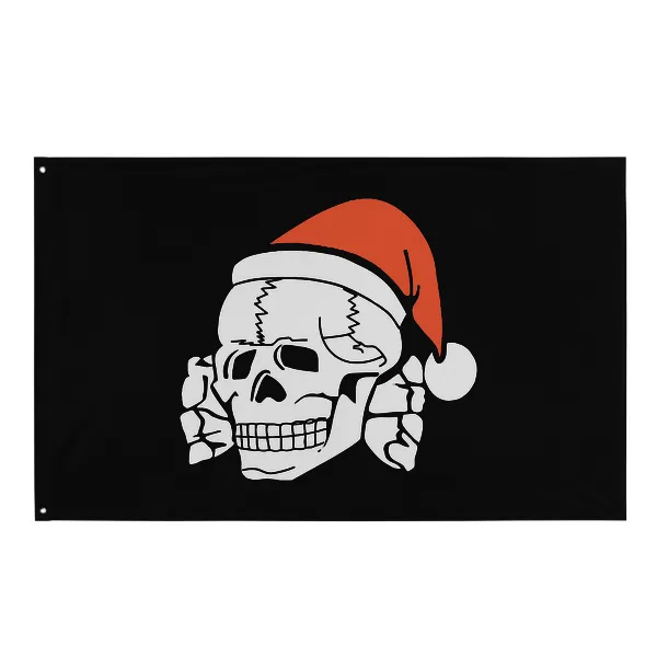 Christmas Totenkopf - Flag • Small