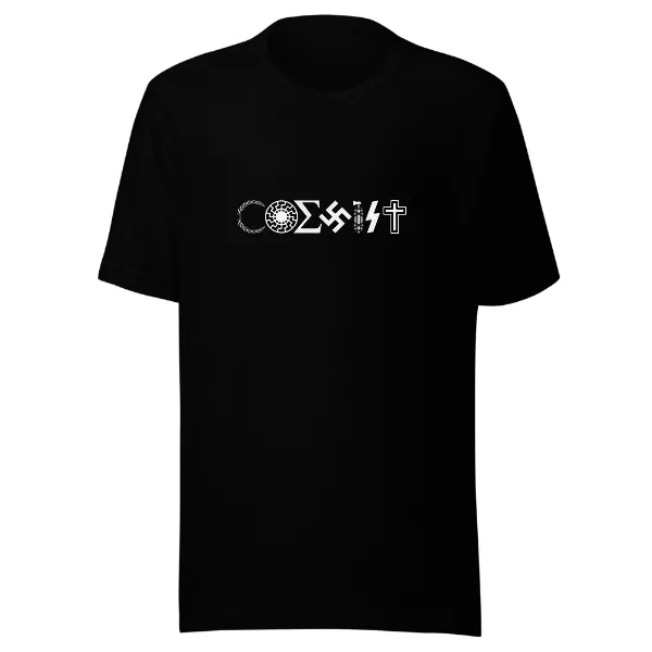Coexist - Mens • T-shirt • Crew • Premium