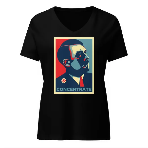 Concentrate - Ladies • T-shirt • V-neck • Premium