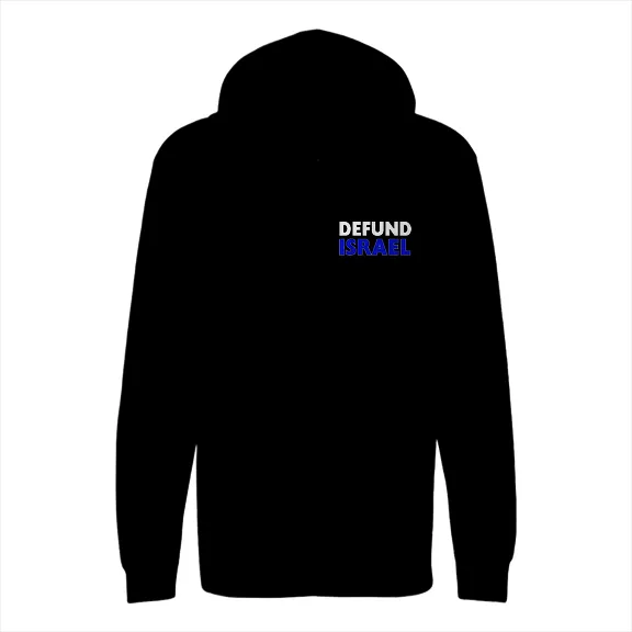 Defund Israel - Mens • Full-Zip Hoodie • Premium