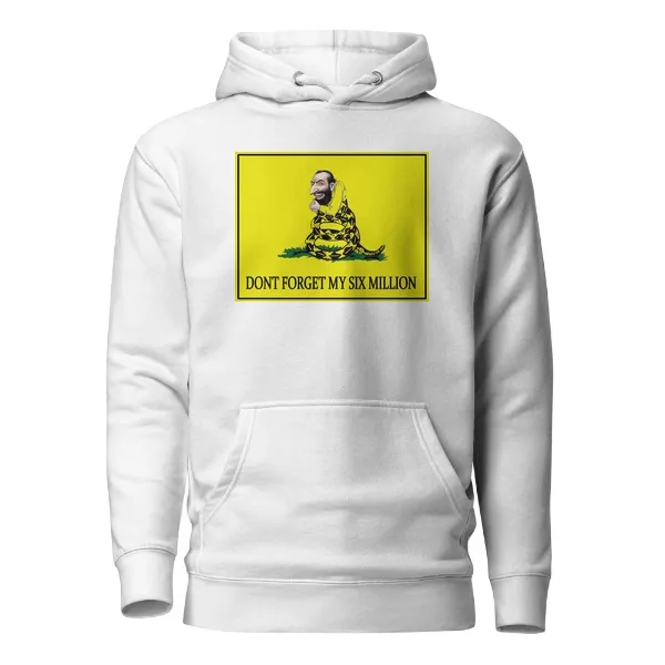 Dont Forget my 6 Million - Mens • Hoodie • Premium - Image 3