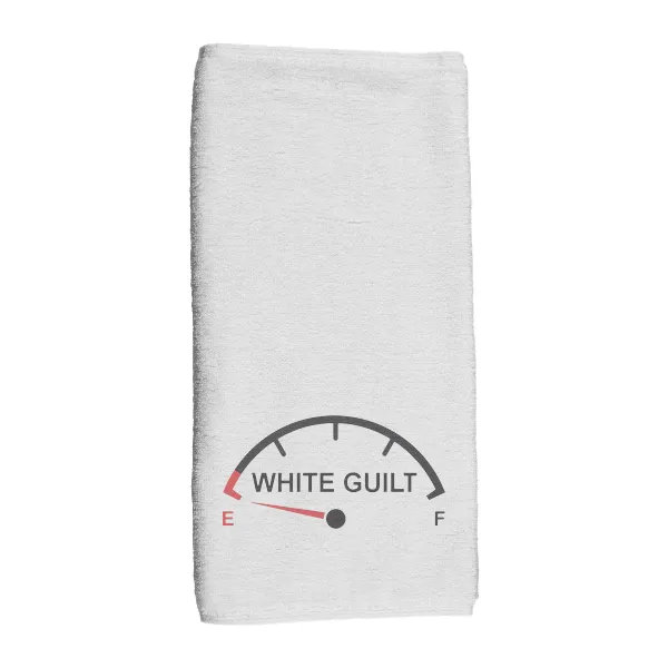Empty White Guilt - Hand Towel