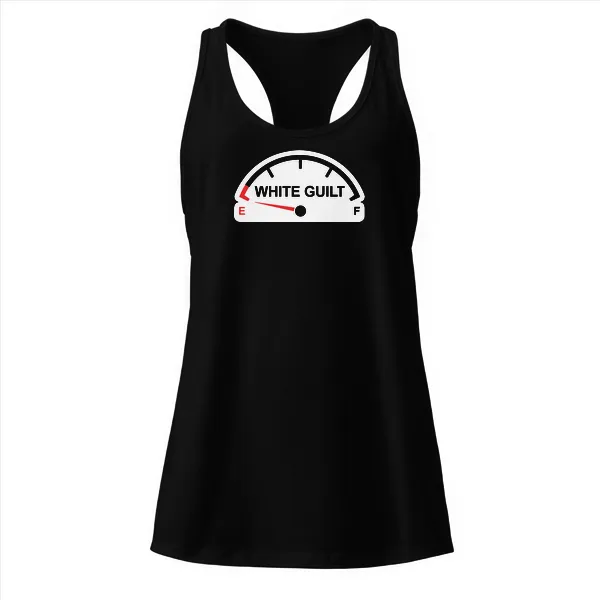 Empty White Guilt - Ladies • Razorback Tank • Premium